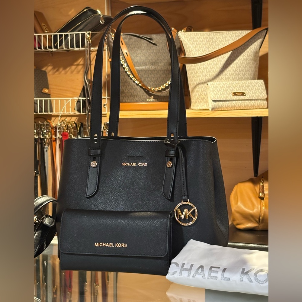Michael Kors Black Tote Bag
